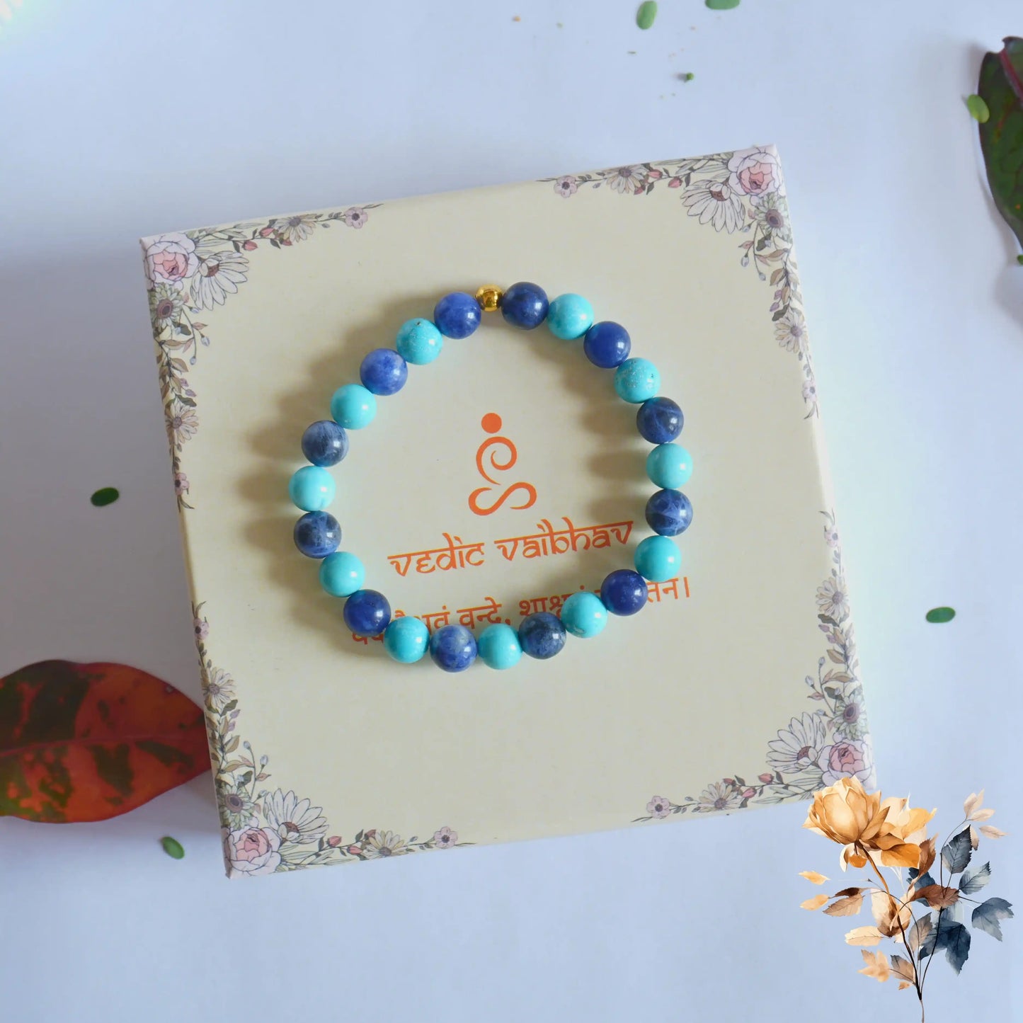 ♐ Sagittarius Natural Multi-Stone Bracelet – Wisdom | Expansion | Positive Energy