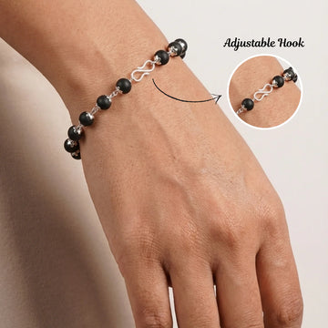 Karungali mala with bracelet combo - 4