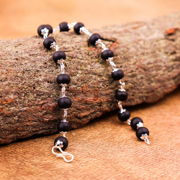 Karungali Bracelet (Silver Plated) - 3