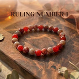Ruling Number 1 | Crystal Bracelet | Numerology Bracelet - 8mm