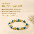 Gemini Natural Multi-Stone Bracelet