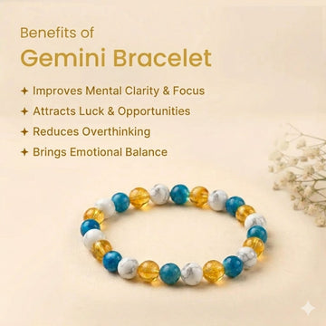 Gemini Natural Multi-Stone Bracelet - 3