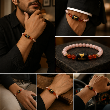 Taurus Evergreen Combo – Rubber Plant & Zodiac Bracelet - 3