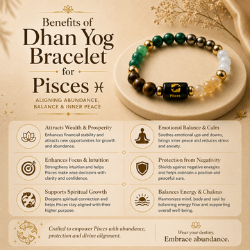 Dhan Yog Bracelet for Pisces - 3