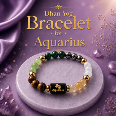 Dhan Yog Bracelet for Aquarius