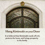 Kirtimukh  Wall Decor |  Golden Yellow