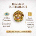 Kirtimukh  Wall Decor |  Golden Yellow