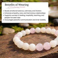 Ruling Number 2 | Crystal Bracelet | Numerology Bracelet - 8mm