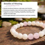 Ruling Number 2 | Crystal Bracelet | Numerology Bracelet - 8mm