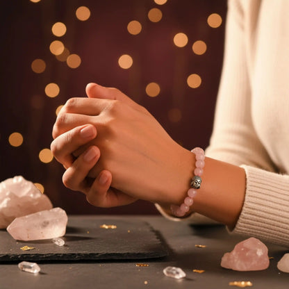 Love Attraction Bracelet (Original Rose Quartz)