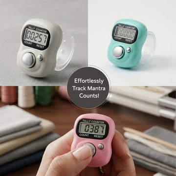 Mini Digital Japa Counter Pack of 3 - Finger Ring - 2