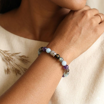 Pisces Natural Multi-Stone Bracelet - 3