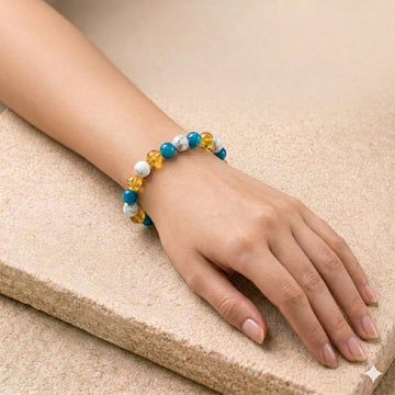 Gemini Natural Multi-Stone Bracelet - 4
