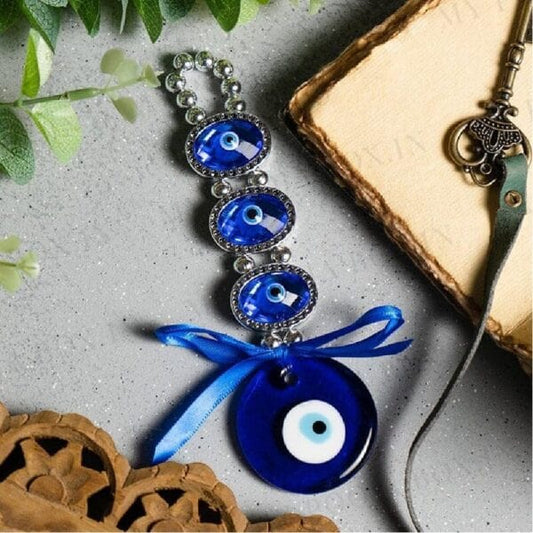 3 Evil Eye Latkan Size Approx 20 CM 1