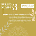 Ruling Number 3 | Crystal Bracelet | Numerology Bracelet - 8mm
