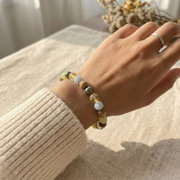 Ruling Number 3 | Crystal Bracelet | Numerology Bracelet - 8mm - 3