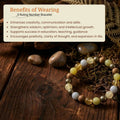 Ruling Number 3 | Crystal Bracelet | Numerology Bracelet - 8mm