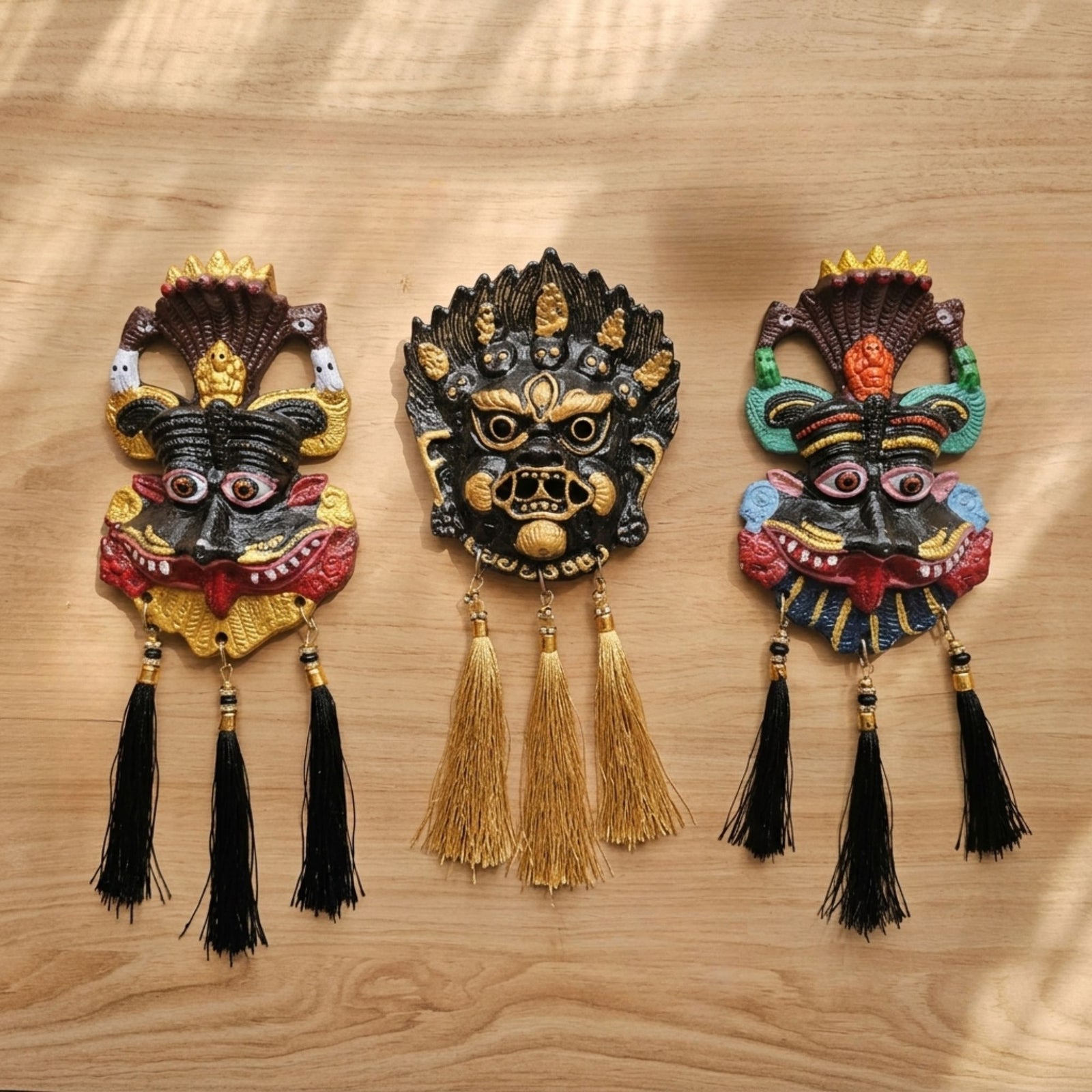 Trinity Kirtimukh Divine Protection Combo (Set of 3)