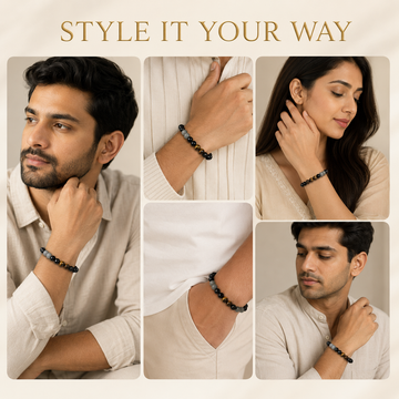 Ruling Number 4 | Crystal Bracelet | Numerology Bracelet - 8mm - 5
