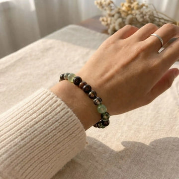 Ruling Number 4 | Crystal Bracelet | Numerology Bracelet - 8mm - 3