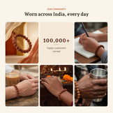 5 Mukhi Rudraksha Bracelet, worn across India