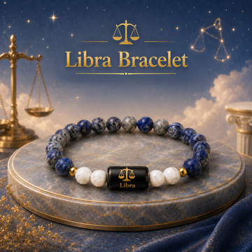 Libra Rashi Prosperity Combo – Money Plant & Zodiac Bracelet - 3