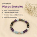 Pisces Natural Multi-Stone Bracelet