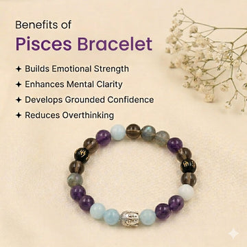 Pisces Natural Multi-Stone Bracelet - 2