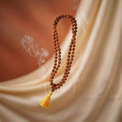 5 Mukhi Rudraksha Mala (108 Beads)