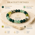 Ruling Number 5 | Crystal Bracelet | Numerology Bracelet - 8mm