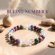 Ruling Number 6 | Crystal Bracelet | Numerology Bracelet - 8mm