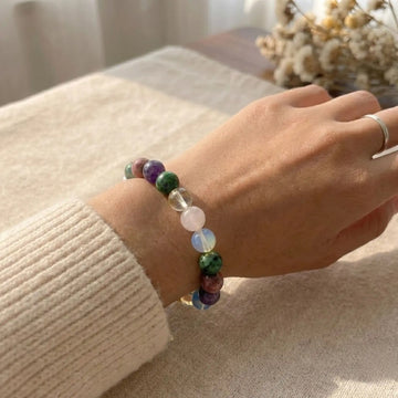 Ruling Number 6 | Crystal Bracelet | Numerology Bracelet - 8mm - 3
