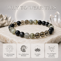 Ruling Number 7 | Crystal Bracelet | Numerology Bracelet - 8mm