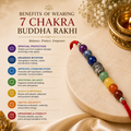 7 Chakra Buddha Rakhi