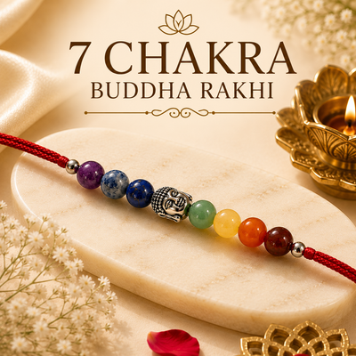 7 Chakra Buddha Rakhi