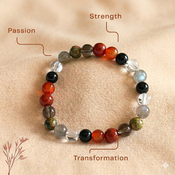 Scorpio Natural Multi Stone Bracelet - 2