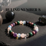 Ruling Number 8 | Crystal Bracelet | Numerology Bracelet - 8mm