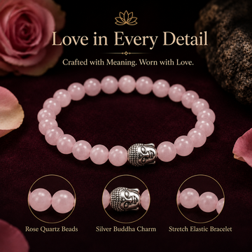 Love Attraction Bracelet (Original Rose Quartz) - 2