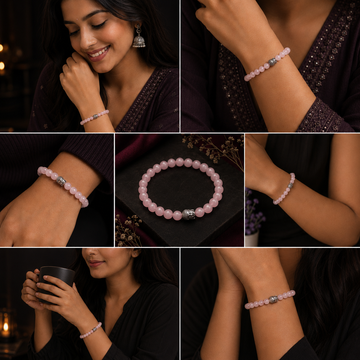 Love Attraction Bracelet (Original Rose Quartz) - 4