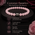 Love Attraction Bracelet (Original Rose Quartz)