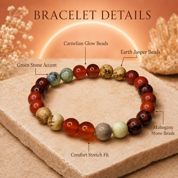 Ruling Number 9 | Crystal Bracelet | Numerology Bracelet - 8mm - 2
