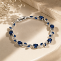 Blue Tulip Bracelet