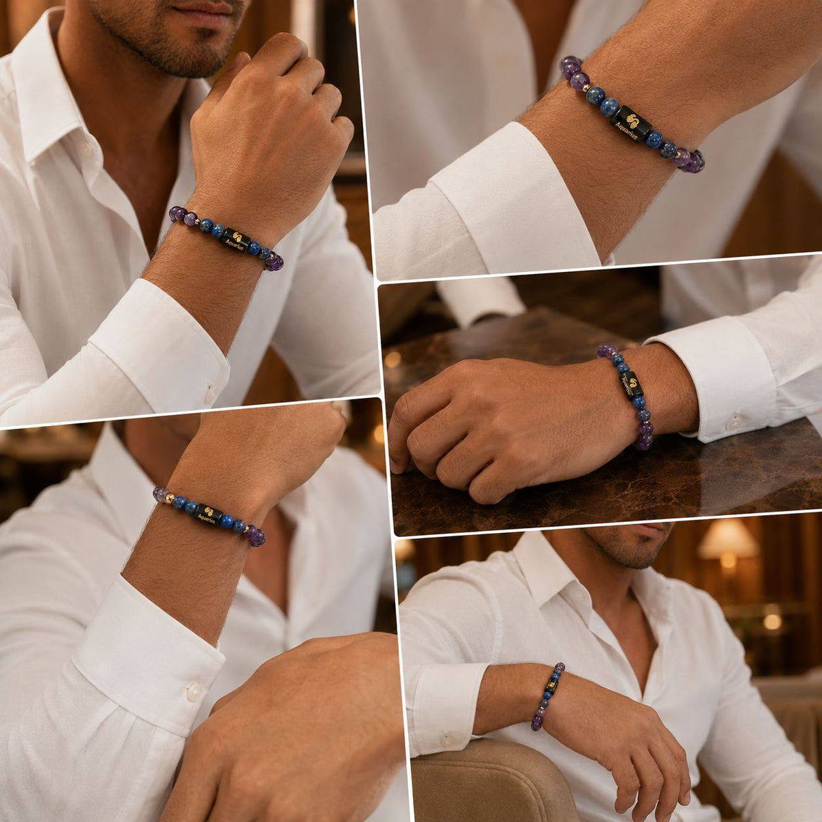 Aquarius Bracelet (Kumbh Rashi Bracelet)