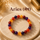 Aries Natural Multi Stones Bracelet