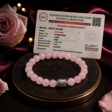 Love Attraction Bracelet (Original Rose Quartz) - 3