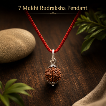 7 Mukhi Rudraksha Pendent - 1