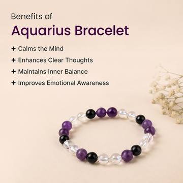 Aquarius Natural Multi Stones Bracelet - 2