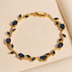 Blue tulip (Golden) Bracelet