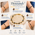 Blue tulip (Golden) Bracelet