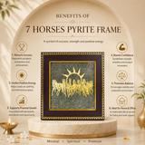 7 Horses Pyrite Frame